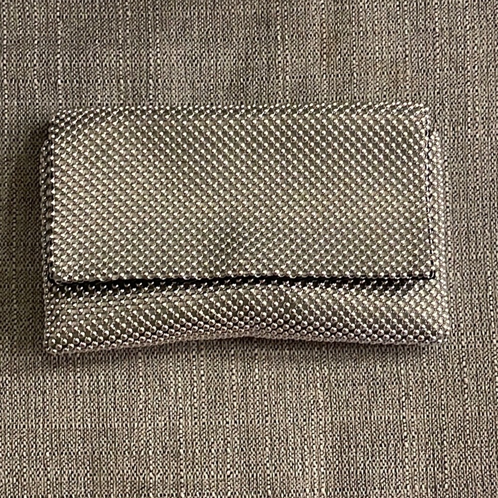 INC Clutch Silver Purse